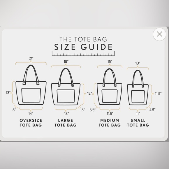 Portland Leather Oversized Black Tote - Picture 5 of 5